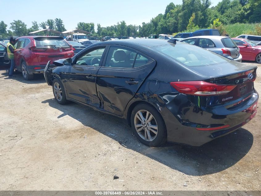 KMHD84LFXHU173221 | 2017 HYUNDAI ELANTRA