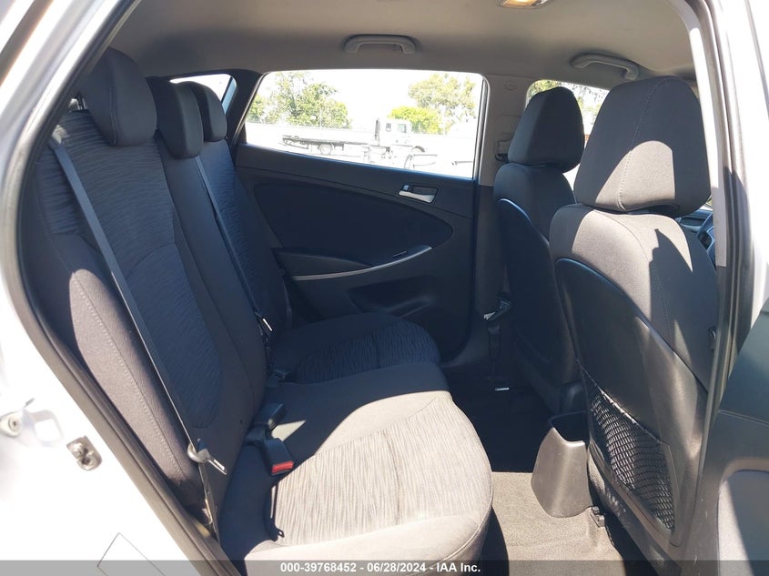 2017 Hyundai Accent Se VIN: KMHCT5AE2HU299745 Lot: 39768452