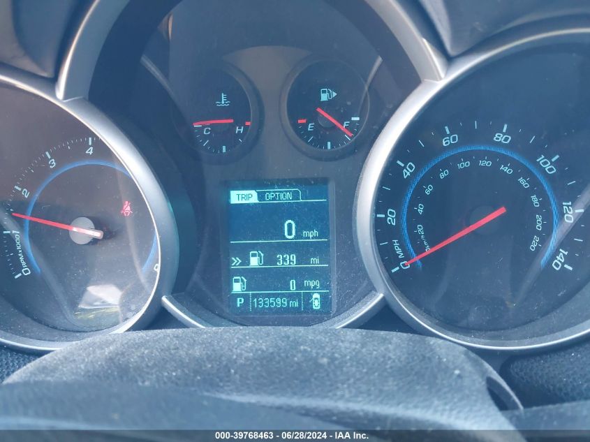 2015 Chevrolet Cruze 1Lt Auto VIN: 1G1PC5SB9F7166267 Lot: 39768463