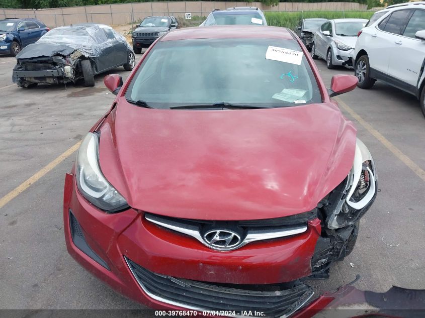 5NPDH4AE2GH678743 2016 Hyundai Elantra Se