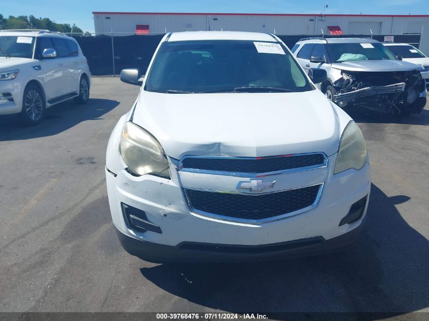 2013 Chevrolet Equinox Ls VIN: 1GNALBEK2DZ103351 Lot: 39768476
