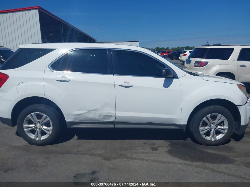 2013 Chevrolet Equinox Ls VIN: 1GNALBEK2DZ103351 Lot: 39768476