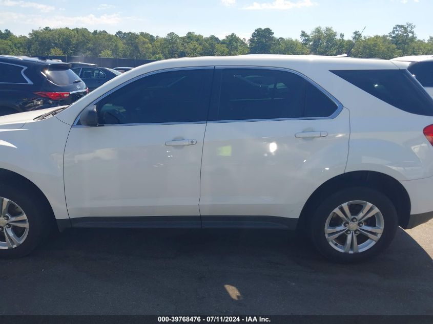 2013 Chevrolet Equinox Ls VIN: 1GNALBEK2DZ103351 Lot: 39768476