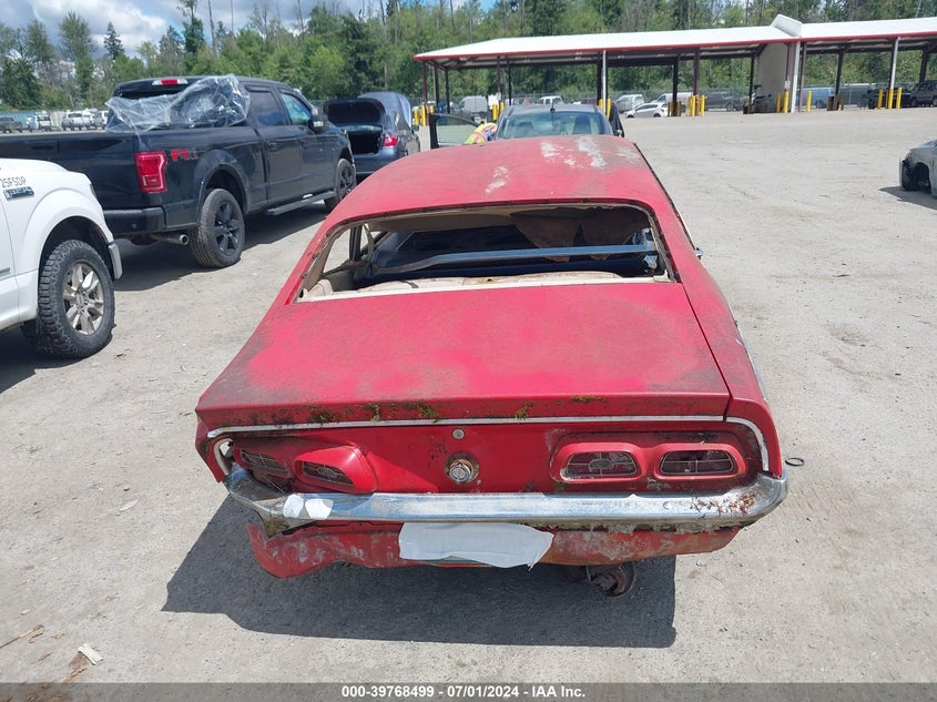 1972 Mercury Comet VIN: 2K31F547393 Lot: 39768499