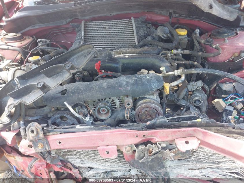 2012 Subaru Impreza Wrx VIN: JF1GV7E60CG019994 Lot: 39768503