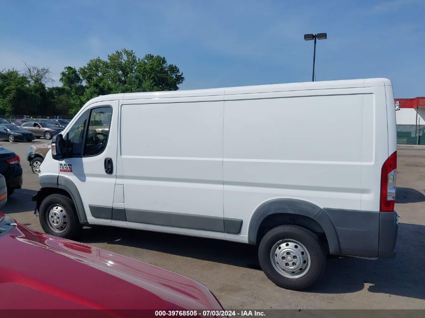 2017 Ram Promaster 1500 Low Roof 136 Wb VIN: 3C6TRVAG9HE518761 Lot: 39768505