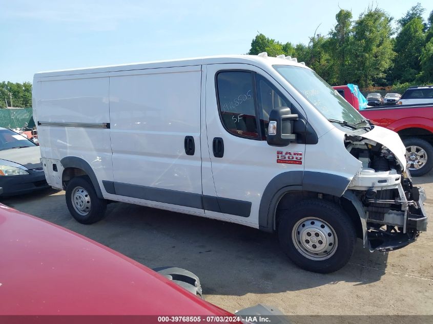 2017 Ram Promaster 1500 Low Roof 136 Wb VIN: 3C6TRVAG9HE518761 Lot: 39768505