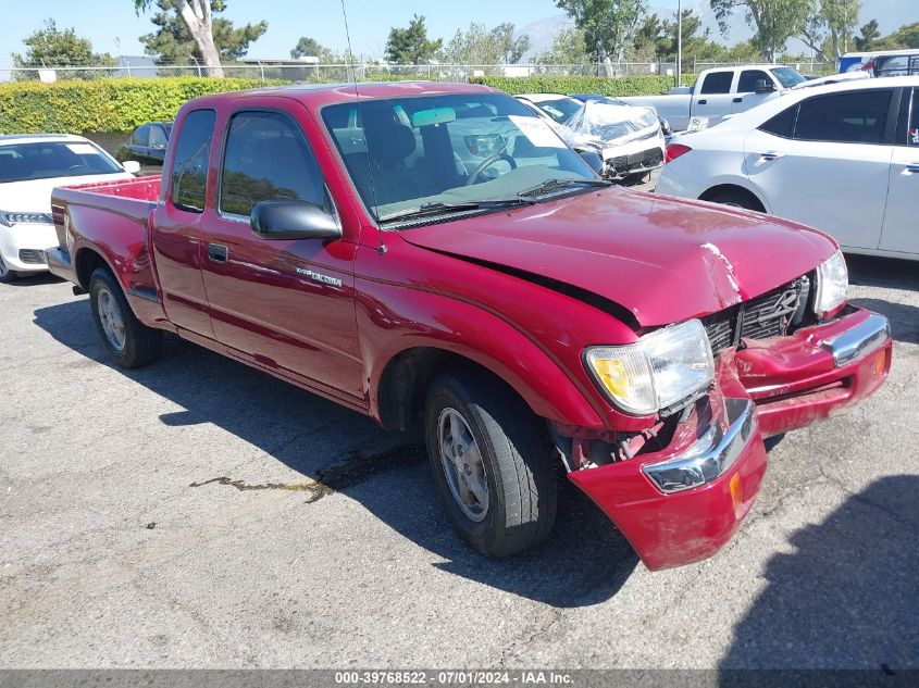 4TAVN52NXYZ656870 2000 Toyota Tacoma Base V6