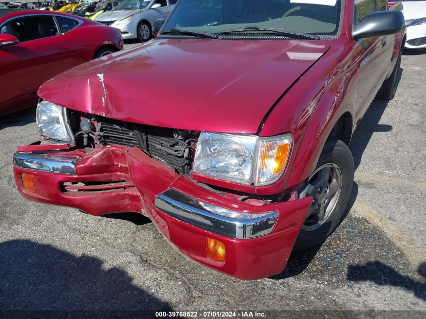 2000 Toyota Tacoma Base V6 VIN: 4TAVN52NXYZ656870 Lot: 39768522