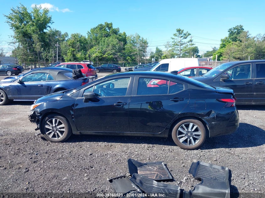 2021 Nissan Versa Sv Xtronic Cvt VIN: 3N1CN8EVXML836119 Lot: 39768523