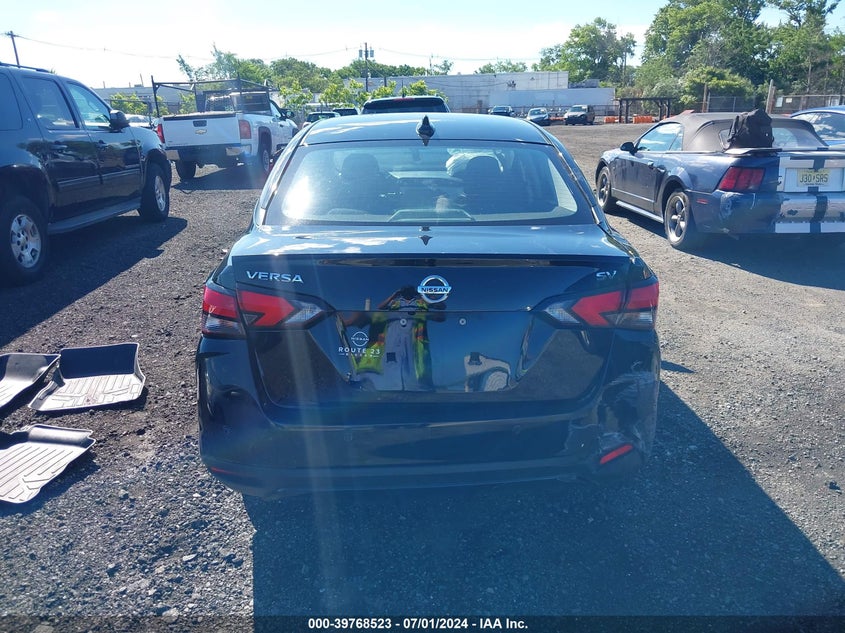 2021 Nissan Versa Sv Xtronic Cvt VIN: 3N1CN8EVXML836119 Lot: 39768523