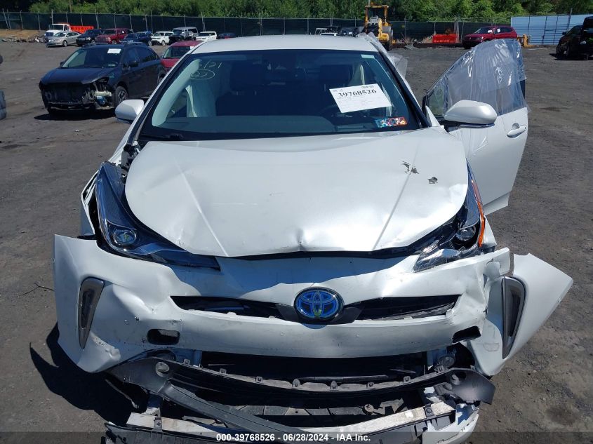 2022 Toyota Prius Xle Awd-E VIN: JTDL9MFU9N3033329 Lot: 39768526