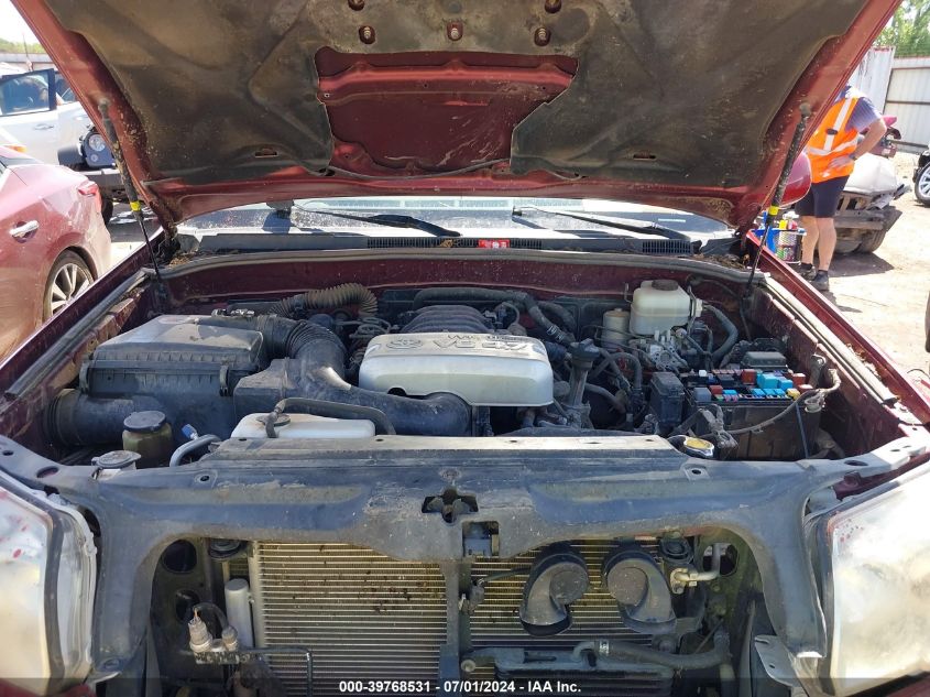 2006 Toyota 4Runner Sr5 Sport V8 VIN: JTEBT14R968033406 Lot: 39768531