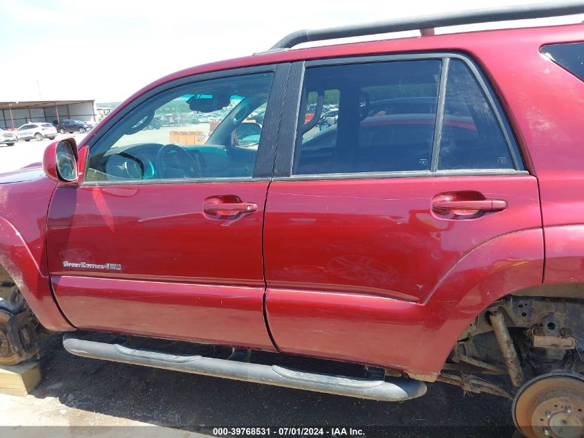 2006 Toyota 4Runner Sr5 Sport V8 VIN: JTEBT14R968033406 Lot: 39768531