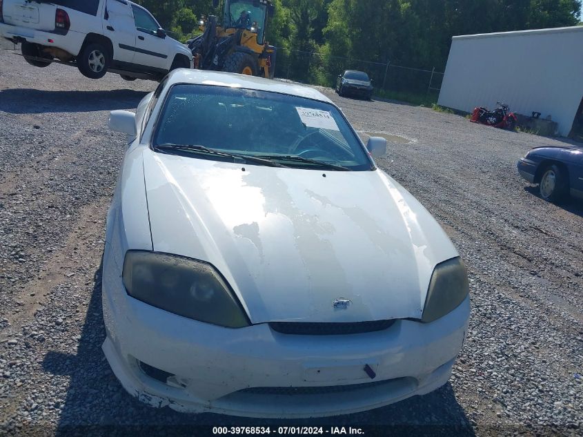 2005 Hyundai Tiburon Gt/Se VIN: KMHHN65F95U169000 Lot: 39768534