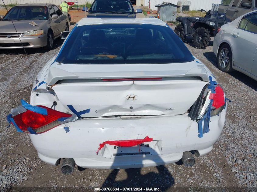 2005 Hyundai Tiburon Gt/Se VIN: KMHHN65F95U169000 Lot: 39768534