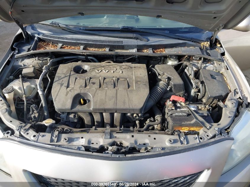 2010 Toyota Corolla S/Le/Xle VIN: 1NXBU4EE1AZ180166 Lot: 39768548