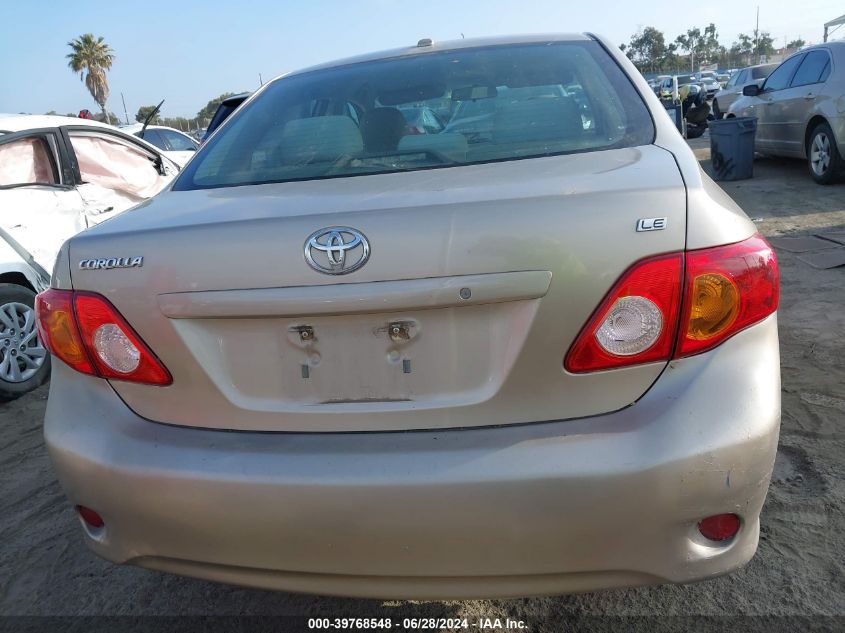 2010 Toyota Corolla S/Le/Xle VIN: 1NXBU4EE1AZ180166 Lot: 39768548