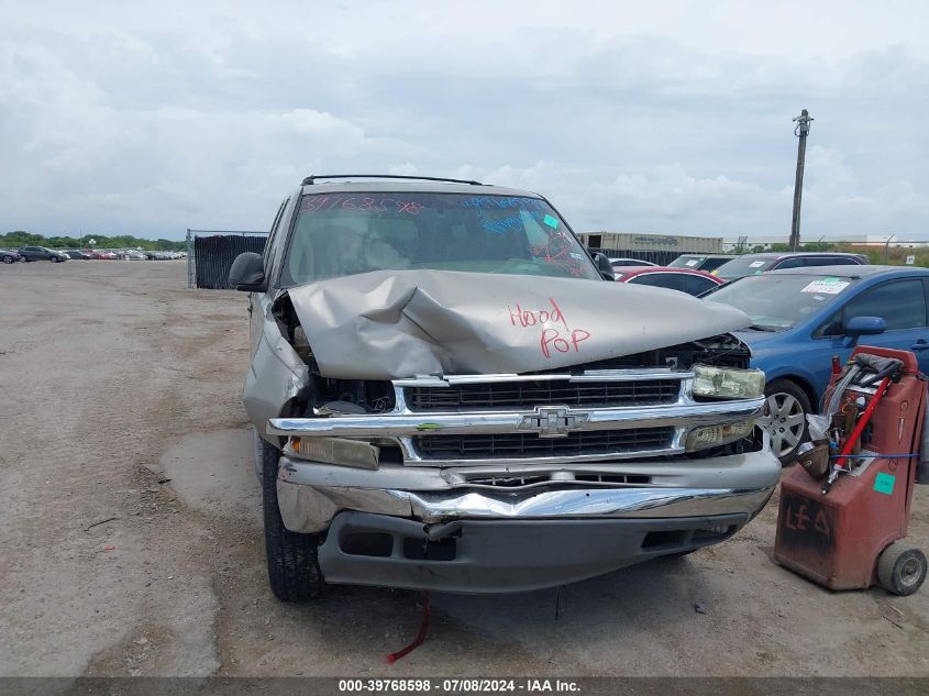 2001 Chevrolet Tahoe Ls VIN: 1GNEC13TX1R213793 Lot: 39768598