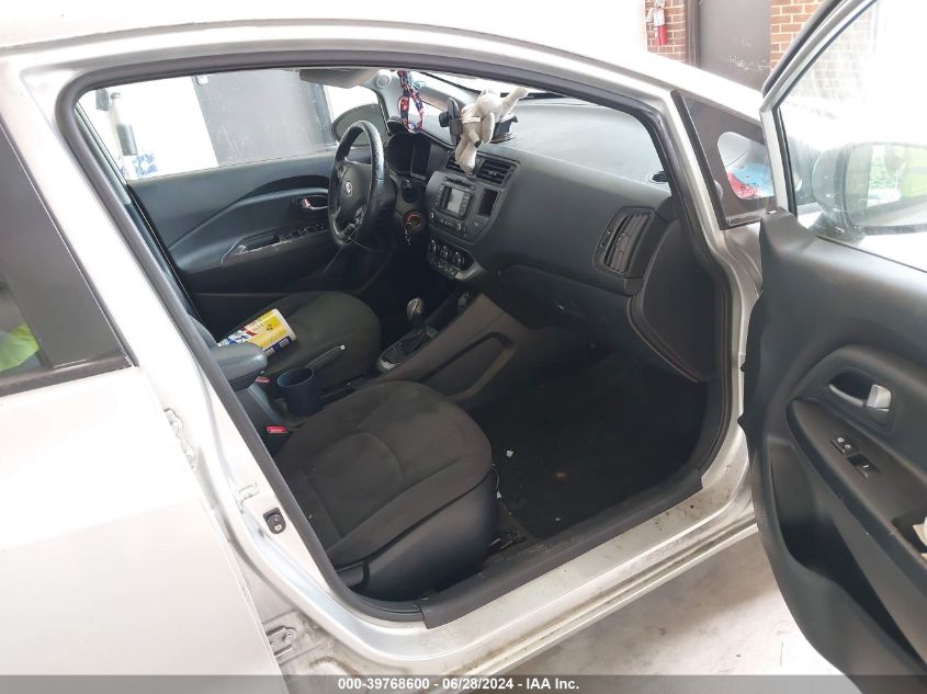 KNADN4A31D6144885 | 2013 KIA RIO