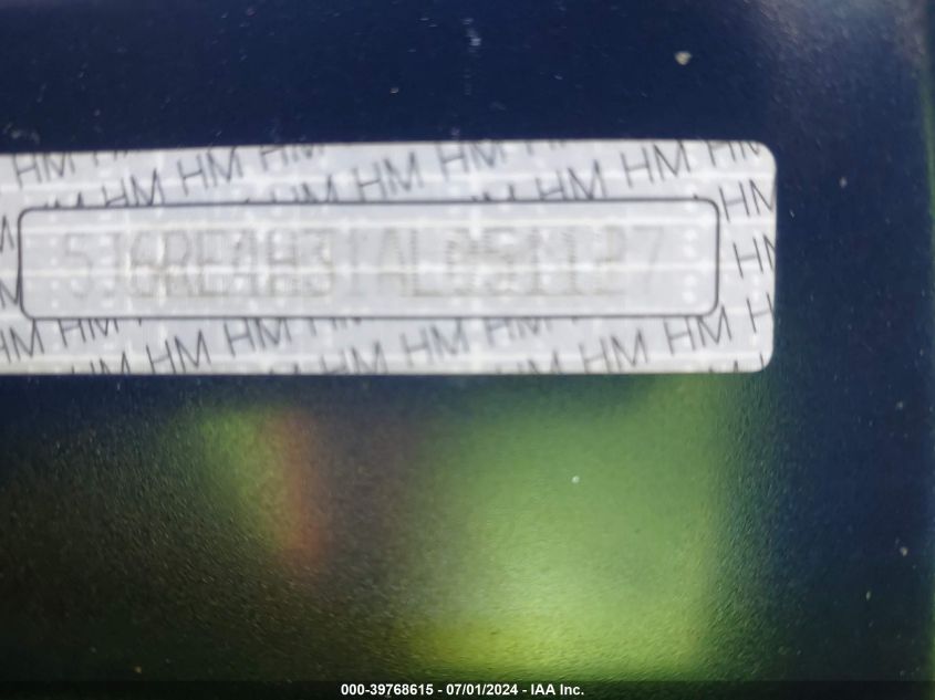 2010 Honda Cr-V Lx VIN: 5J6RE4H31AL051127 Lot: 39768615