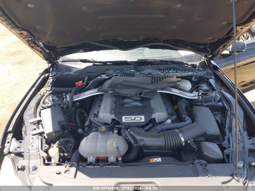 2016 Ford Mustang Gt Premium VIN: 1FA6P8CF2G5336031 Lot: 39768619