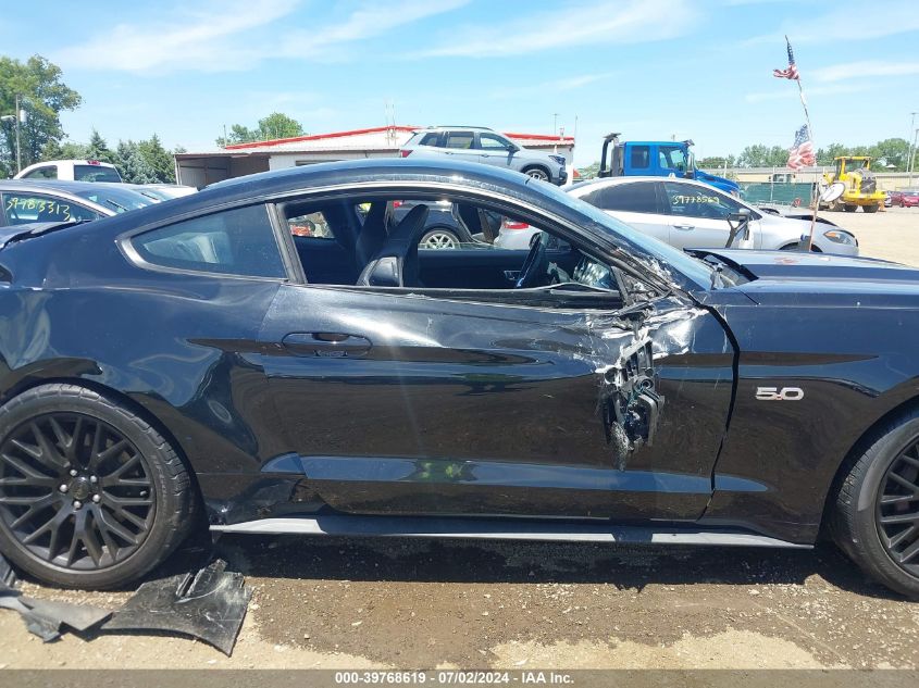 2016 Ford Mustang Gt Premium VIN: 1FA6P8CF2G5336031 Lot: 39768619