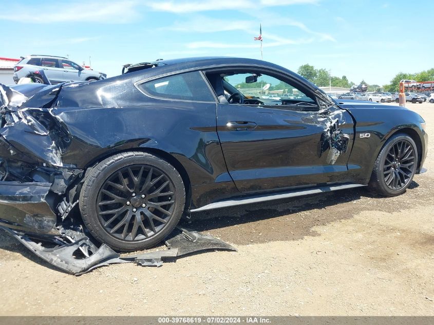 2016 Ford Mustang Gt Premium VIN: 1FA6P8CF2G5336031 Lot: 39768619