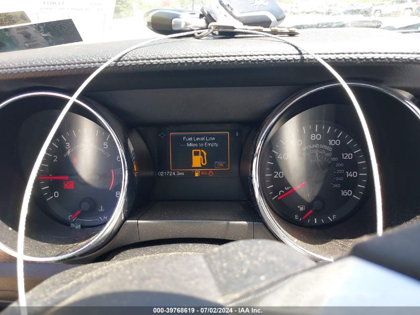 2016 Ford Mustang Gt Premium VIN: 1FA6P8CF2G5336031 Lot: 39768619