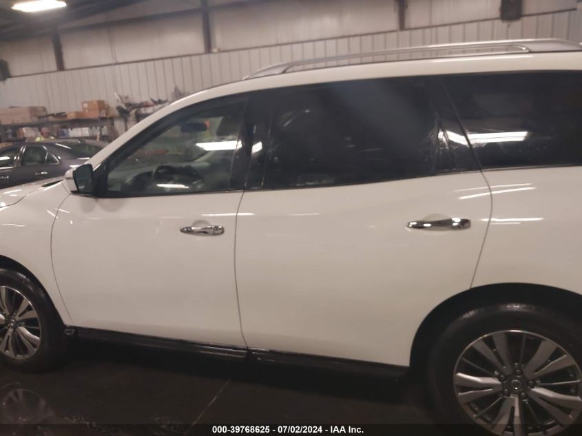 2019 Nissan Pathfinder S VIN: 5N1DR2MM6KC622180 Lot: 39768625