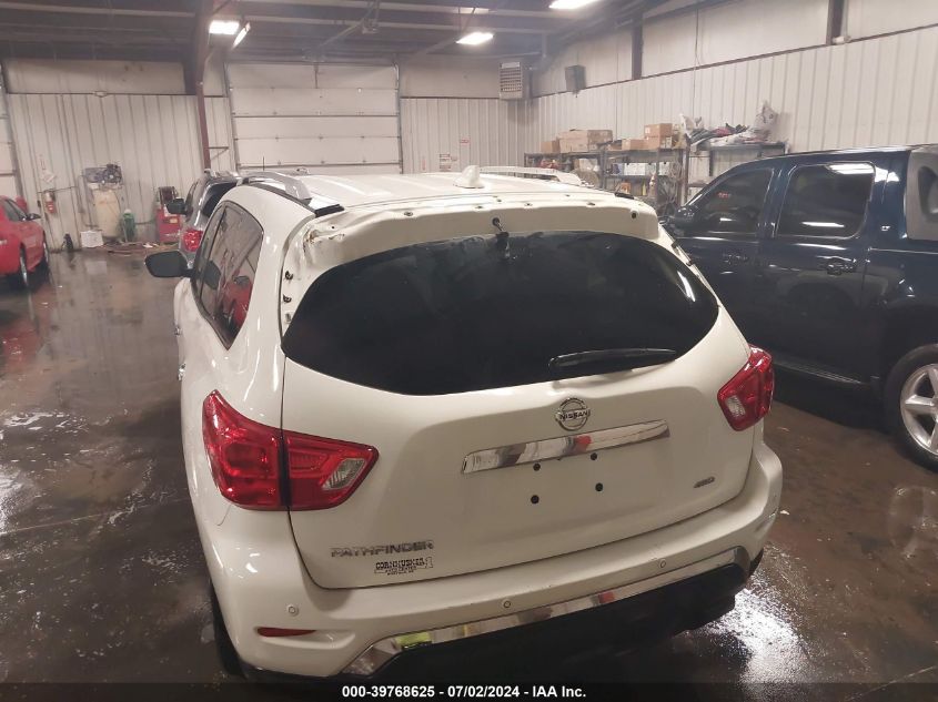 2019 Nissan Pathfinder S VIN: 5N1DR2MM6KC622180 Lot: 39768625