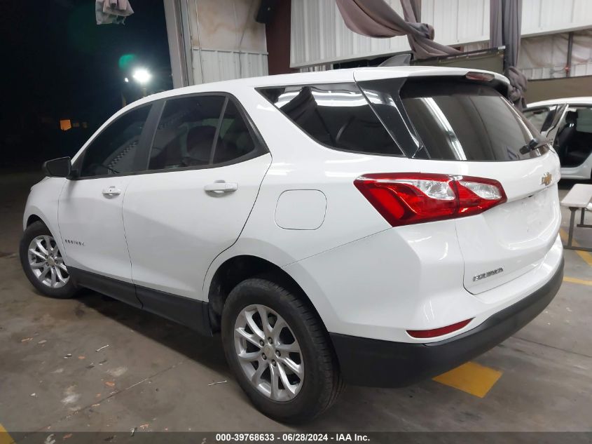 2020 Chevrolet Equinox Ls VIN: 3GNAXHEV7LS71678 Lot: 39768633