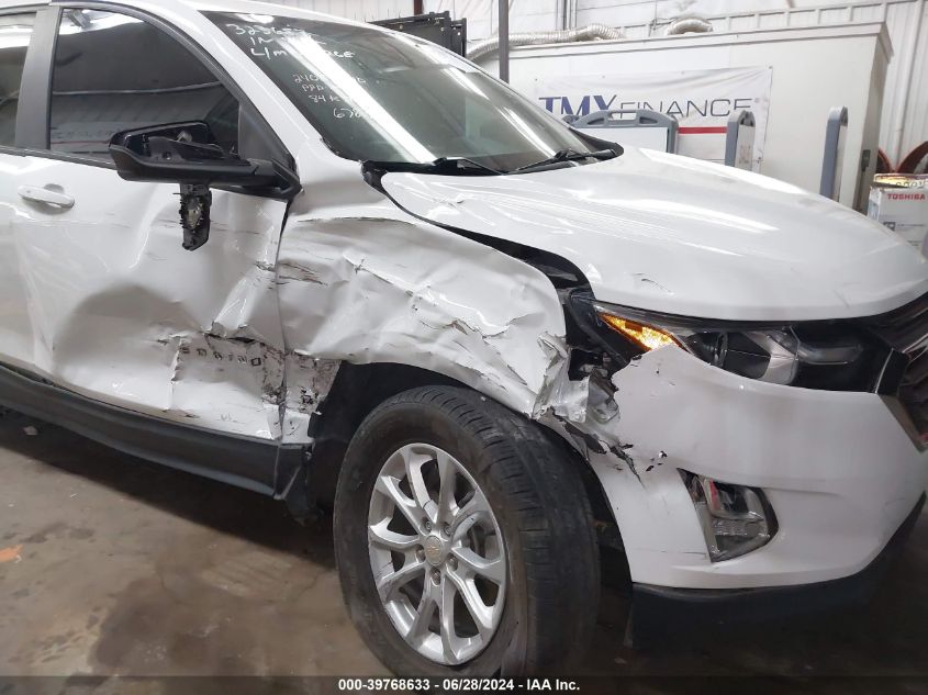 2020 Chevrolet Equinox Ls VIN: 3GNAXHEV7LS71678 Lot: 39768633
