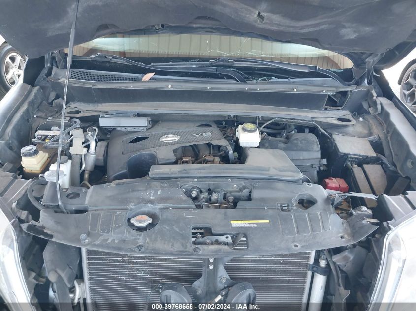 2016 Nissan Pathfinder S/Sv/Sl/Platinum VIN: 5N1AR2MN2GC664011 Lot: 39768655