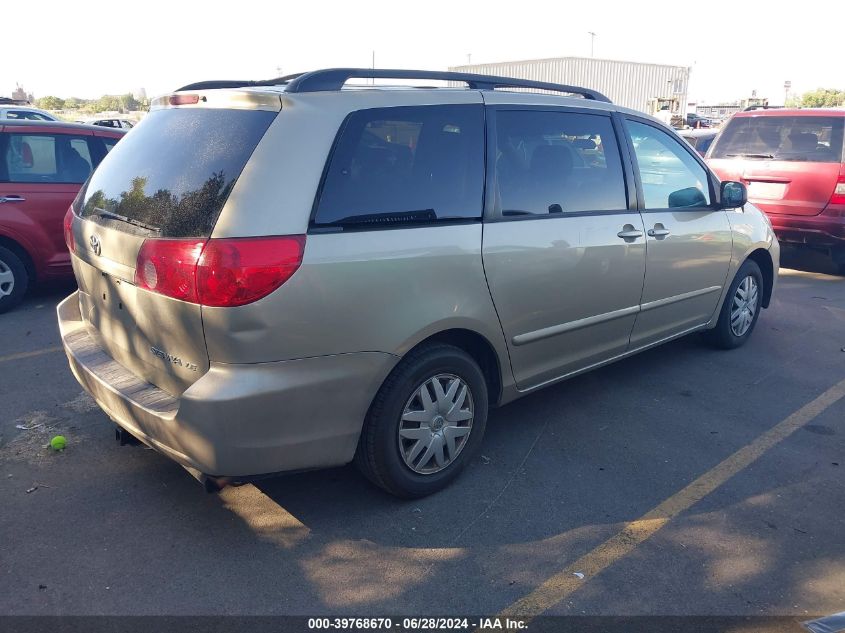 2008 Toyota Sienna Le VIN: 5TDZK23C88S184647 Lot: 39768670