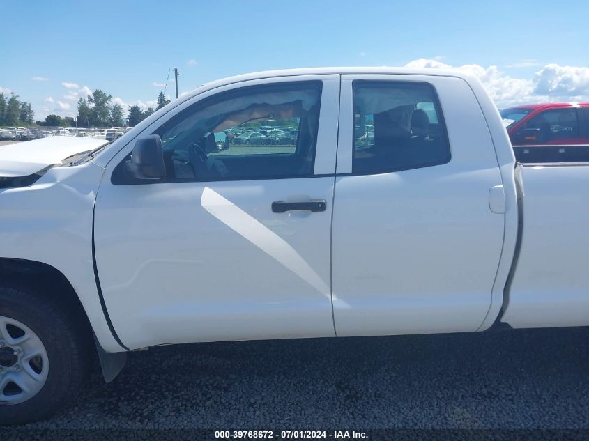 2018 Toyota Tundra Sr 5.7L V8 VIN: 5TFCY5F13JX023705 Lot: 39768672