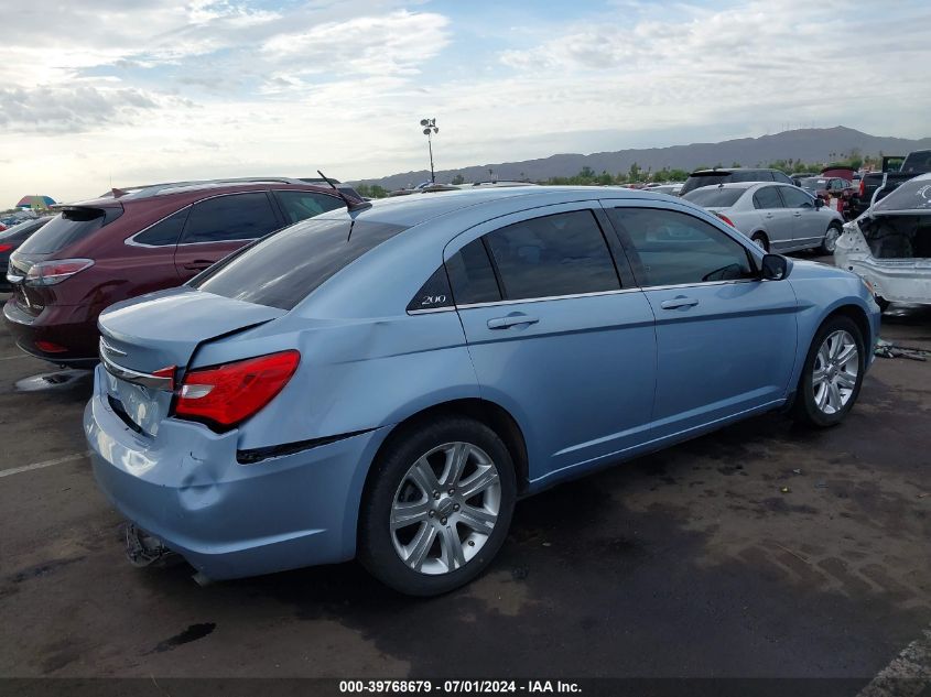 2012 Chrysler 200 Touring VIN: 1C3CCBBB0CN241793 Lot: 39768679