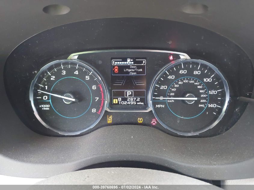 2017 Subaru Forester Premium VIN: JF2SJAGC8HH536334 Lot: 39768695