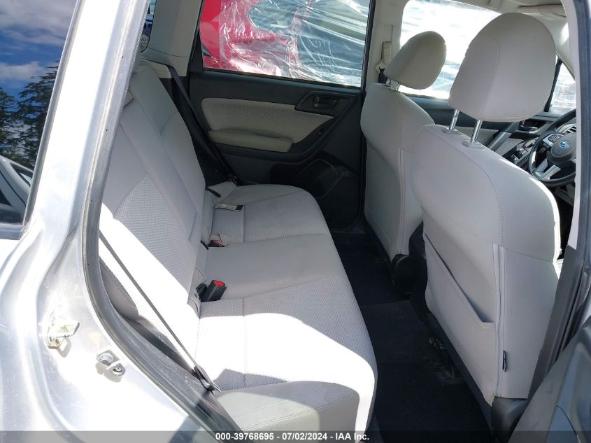 2017 Subaru Forester Premium VIN: JF2SJAGC8HH536334 Lot: 39768695