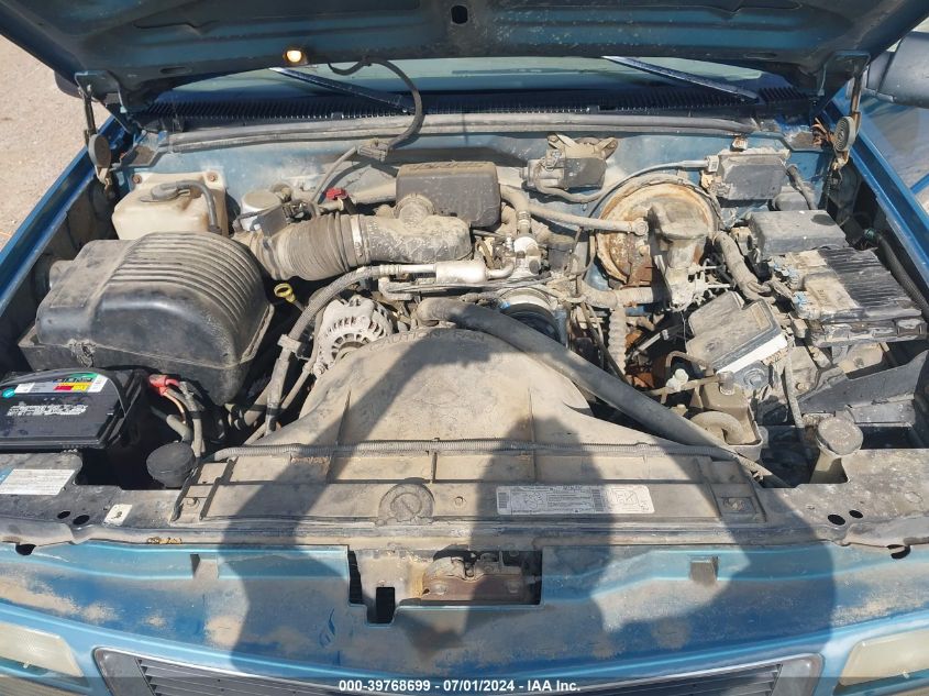 1997 GMC Sierra 1500 Sl Wideside VIN: 1GTEC14W2VZ533357 Lot: 39768699