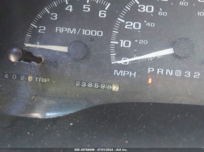 1997 GMC Sierra 1500 Sl Wideside VIN: 1GTEC14W2VZ533357 Lot: 39768699