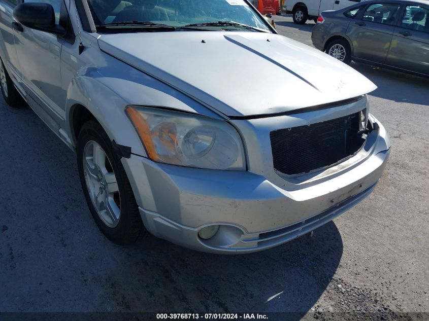 2007 Dodge Caliber Sxt VIN: 1B3HB48B87D557012 Lot: 39768713