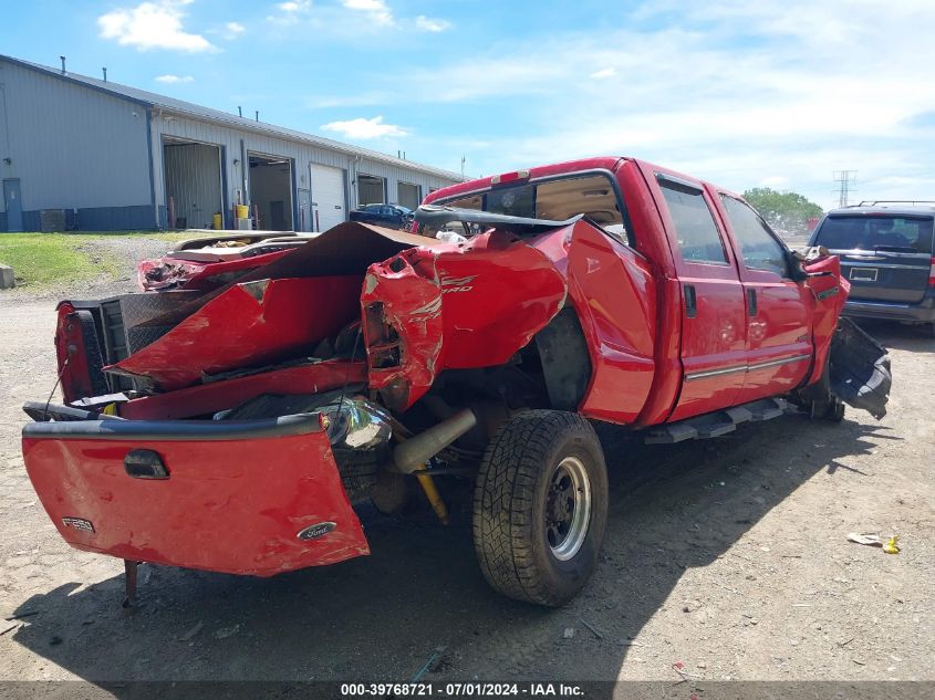 2000 Ford F-250 Lariat/Xl/Xlt VIN: 1FTNW21F7YEB30004 Lot: 39768721