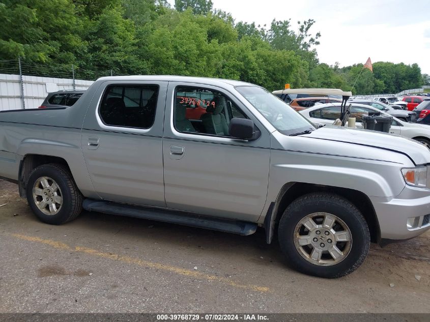 2011 Honda Ridgeline Rts VIN: 5FPYK1F48BB001874 Lot: 39768729