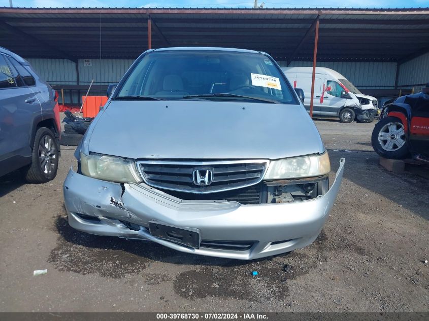 2002 Honda Odyssey Lx VIN: 2HKRL18542H547279 Lot: 39768730