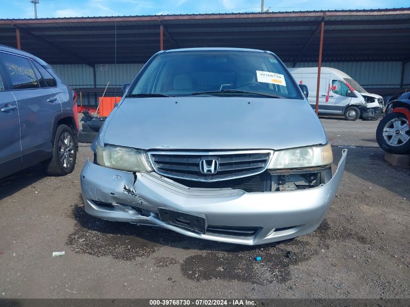 2002 Honda Odyssey Lx VIN: 2HKRL18542H547279 Lot: 39768730