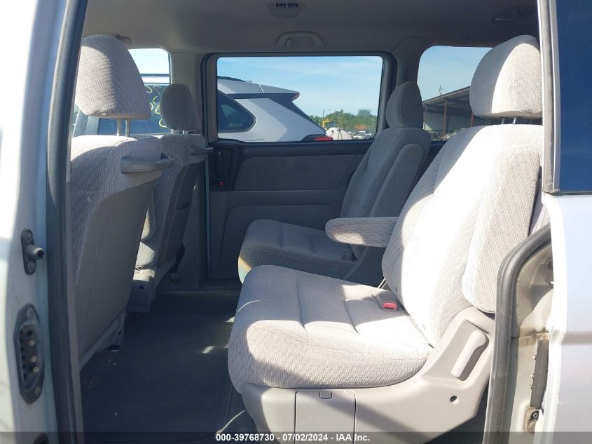 2002 Honda Odyssey Lx VIN: 2HKRL18542H547279 Lot: 39768730