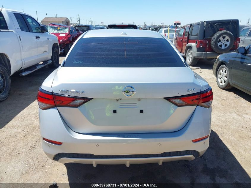 2022 Nissan Sentra Sv Xtronic Cvt VIN: 3N1AB8CV5NY239113 Lot: 39768731