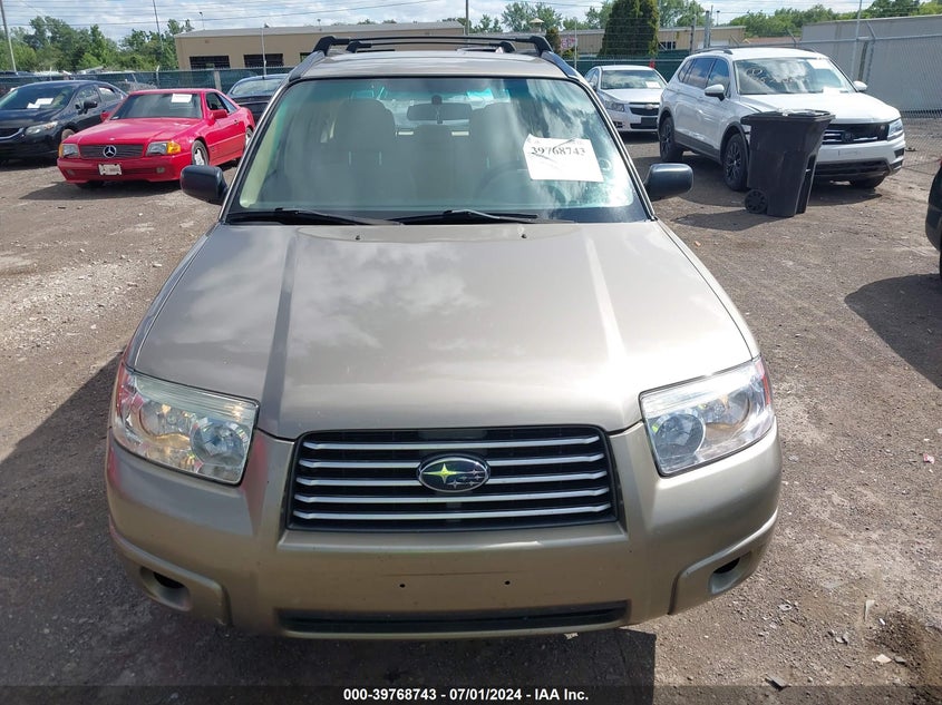 2008 Subaru Forester 2.5X VIN: JF1SG63658H717309 Lot: 39768743