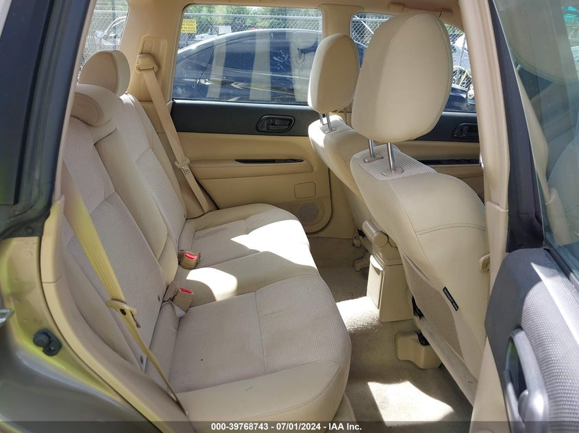 2008 Subaru Forester 2.5X VIN: JF1SG63658H717309 Lot: 39768743